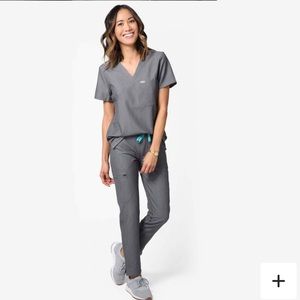 Figs Yola Style Scrub Pant - Graphite